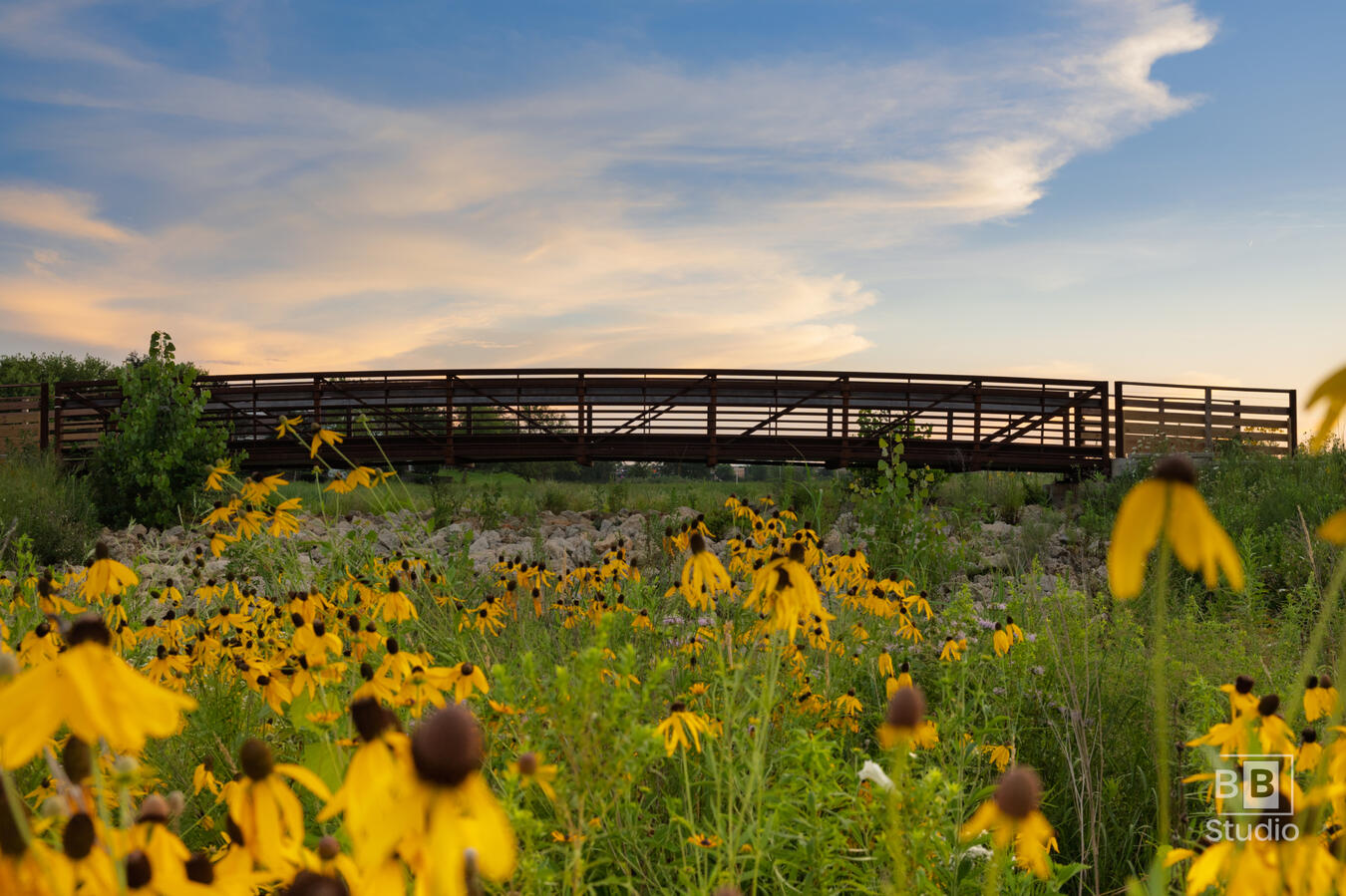 Sunset bridge McHenry County